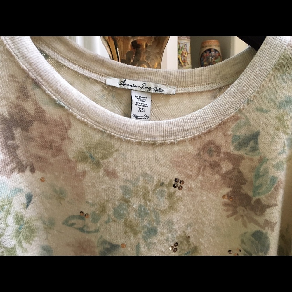 American Rag Sequined Top - Picture 3 of 7